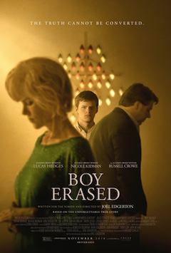 同性愛者の悩み、苦しみを知る【映画】ある少年の告白〈Boy Erased／2018年アメリカ〉★予告編付き★