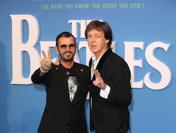 Paul McCartney and Ringo Starr